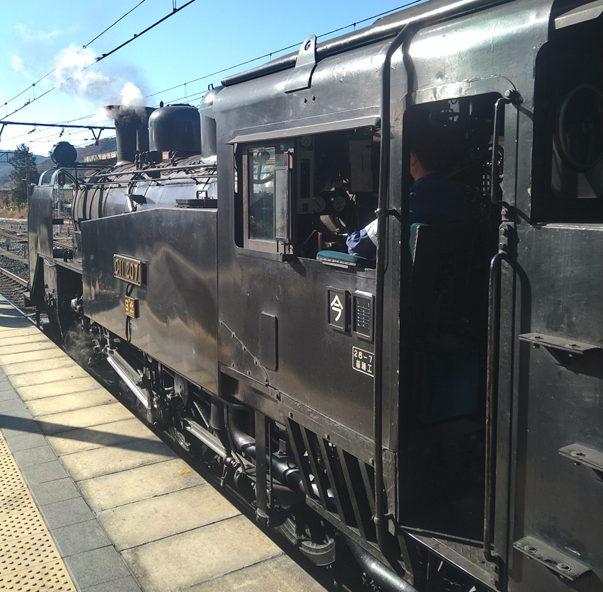 「SL大樹」警笛音が素晴らしいのと蒸気機関の音と言ったら想像以上でした。一度は乗るべし!