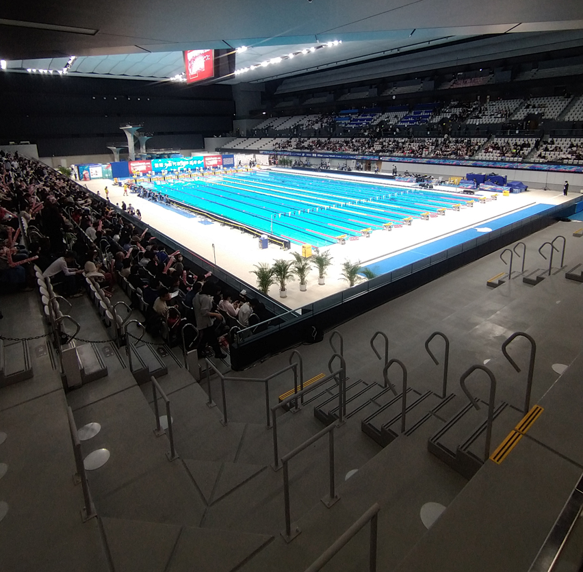 東京アクアティクスセンターだよ